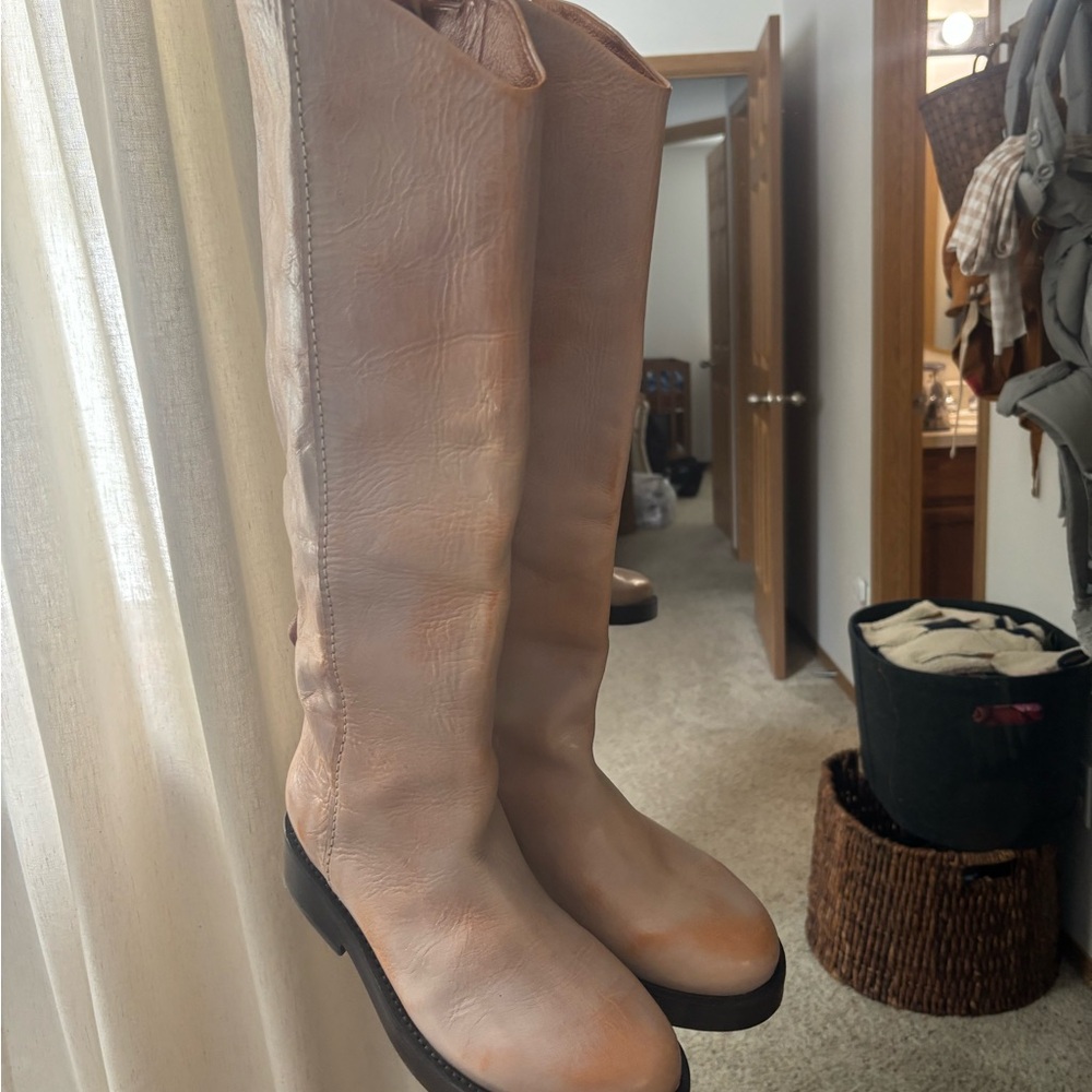 We The Free Over the Knee Tan Boots